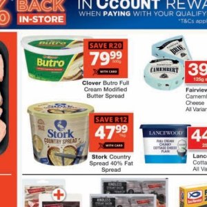 Butter at Checkers