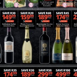 Wine at Checkers