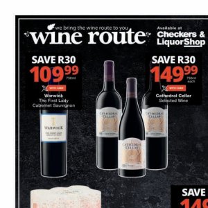 Wine at Checkers