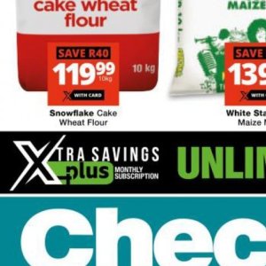 Flour at Checkers