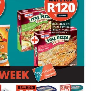 Pizza at Checkers