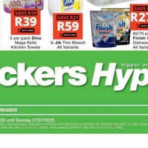 Seafood at Checkers Hyper