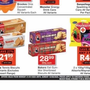 Biscuits at Checkers