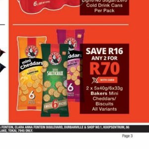 Biscuits at Checkers