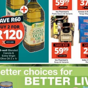 Olive oil at Checkers