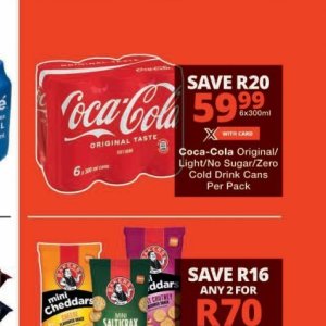  Coca Cola at Checkers