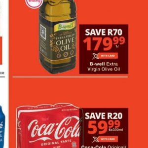 Olive oil at Checkers