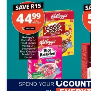 Kellogg's at Checkers