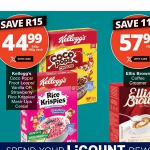 Kellogg's at Checkers