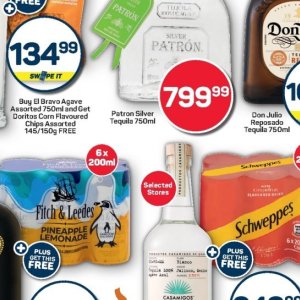 Tequila at Pick n Pay Hyper