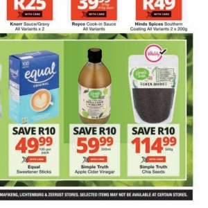 Seeds at Checkers