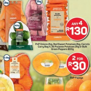 Potatoes at Pick n Pay Hyper