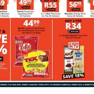 Chocolate at Checkers