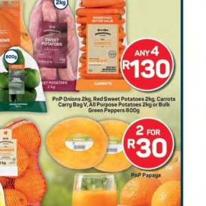Carrots at Pick n Pay Hyper