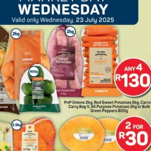 Potatoes at Pick n Pay Hyper