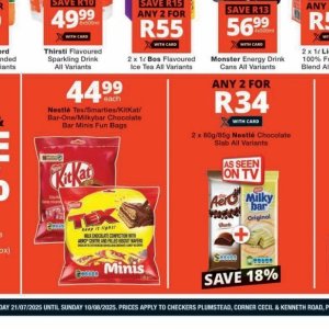 Chocolate at Checkers