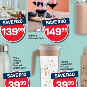 Glass at Pick n Pay Hyper