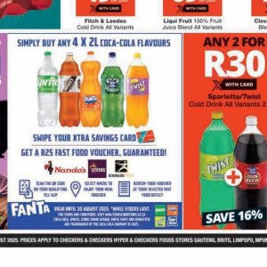  Coca Cola at Checkers