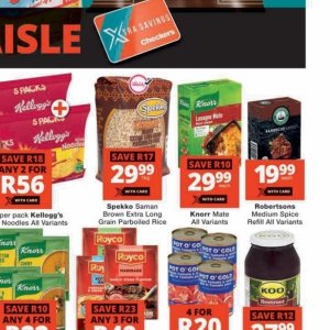 Lasagne at Checkers