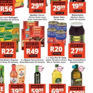 Marinade at Checkers