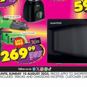 Grinder at Shoprite