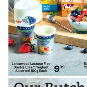 Yoghurt at Pick n Pay Hyper