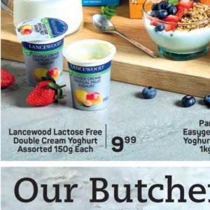Yoghurt at Pick n Pay Hyper