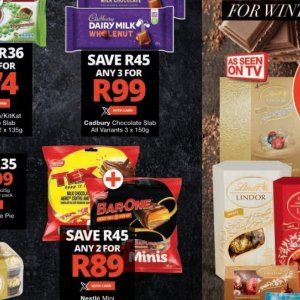 Chocolate at Checkers