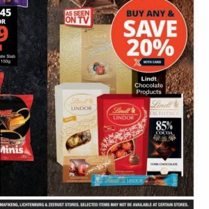 Chocolate at Checkers