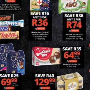 Chocolate at Checkers
