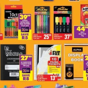 Highlighters at Shoprite