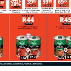Tomatoes at Checkers