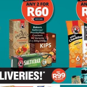 Crackers at Checkers