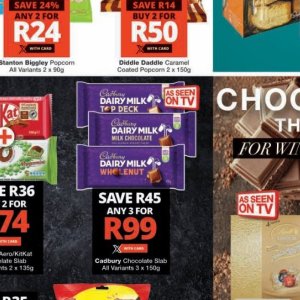 Chocolate at Checkers