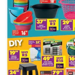 Bucket at Shoprite