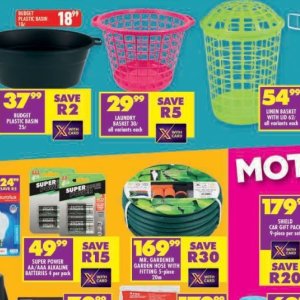 Basket at Shoprite