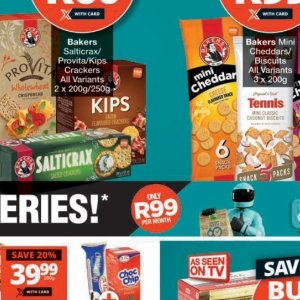 Crackers at Checkers