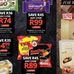 Chocolate at Checkers