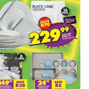 Dinner set at Shoprite