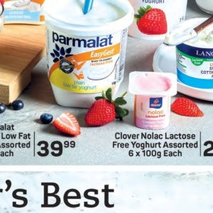 Yoghurt at Pick n Pay Hyper