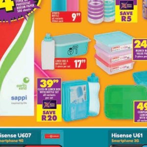 Lunch box at Shoprite