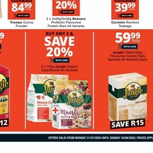 Muesli at Checkers