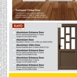 Hinges at Builders Warehouse