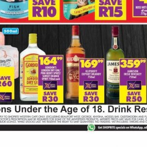Gin at Shoprite