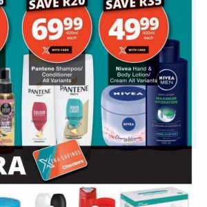 Body lotion nivea  at Checkers