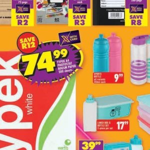 Typek at Shoprite