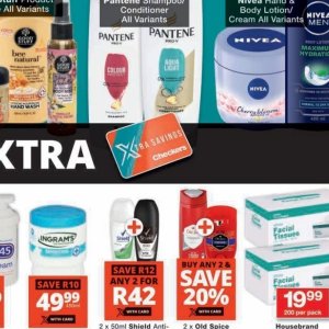 Shampoo nivea  at Checkers