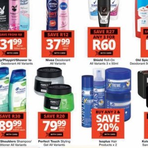Deodorant nivea  at Checkers
