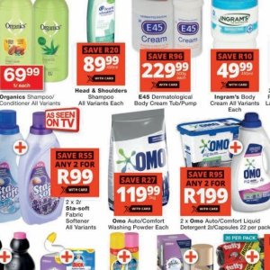 Shampoo at Checkers