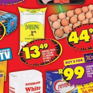 Cream at Shoprite